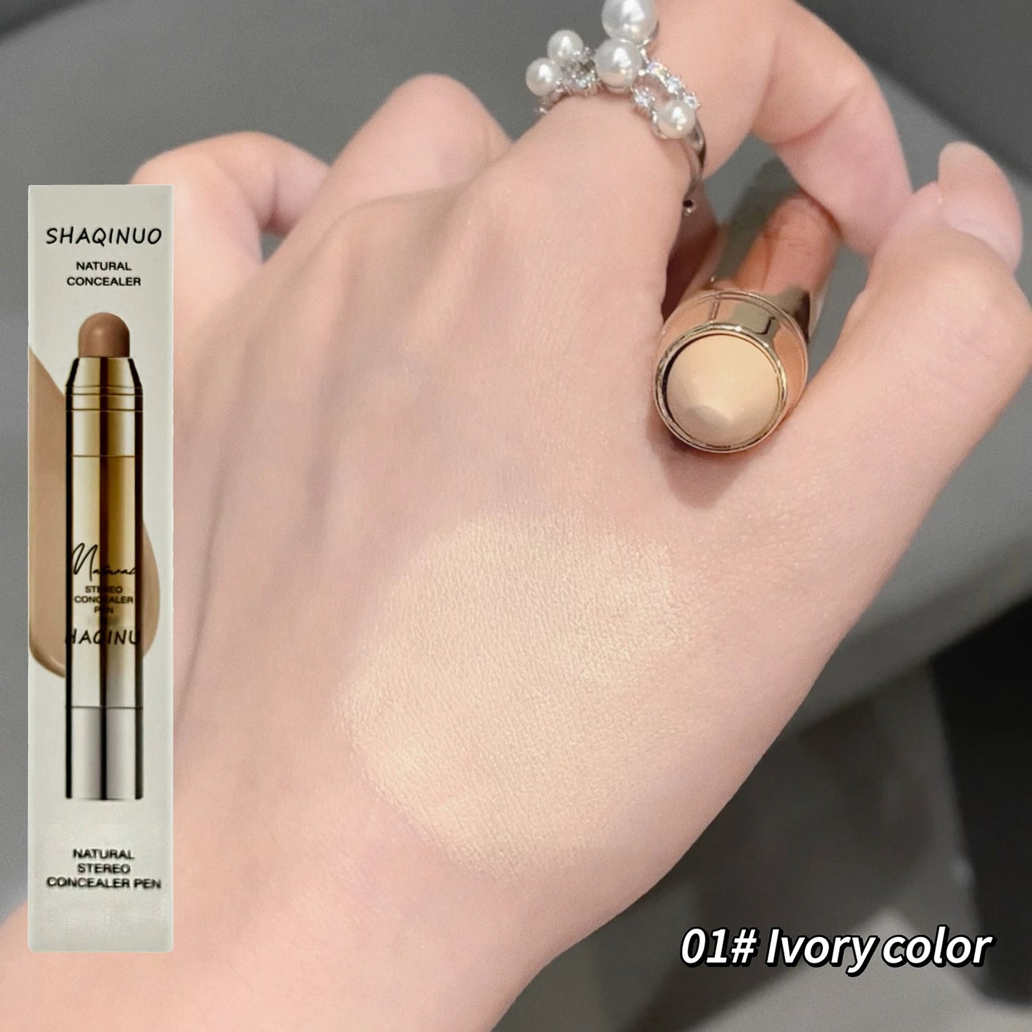 Face Concealer Pen Long Lasting Cover Dark Circles Corrector Contour Concealers Stick High Gloss Brighten Face Cosmetic Makeup