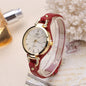 Women Watch Leather Strap Quartz Watches Ladies Casual Wristwatches Clock
