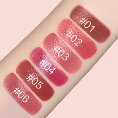 Easy Coloring Gloss Lipstick Lasting Nude Red Lipsticks Lip Crayon High Pigmented Waterproof Moisturizing Lip Stick Lips Makeup