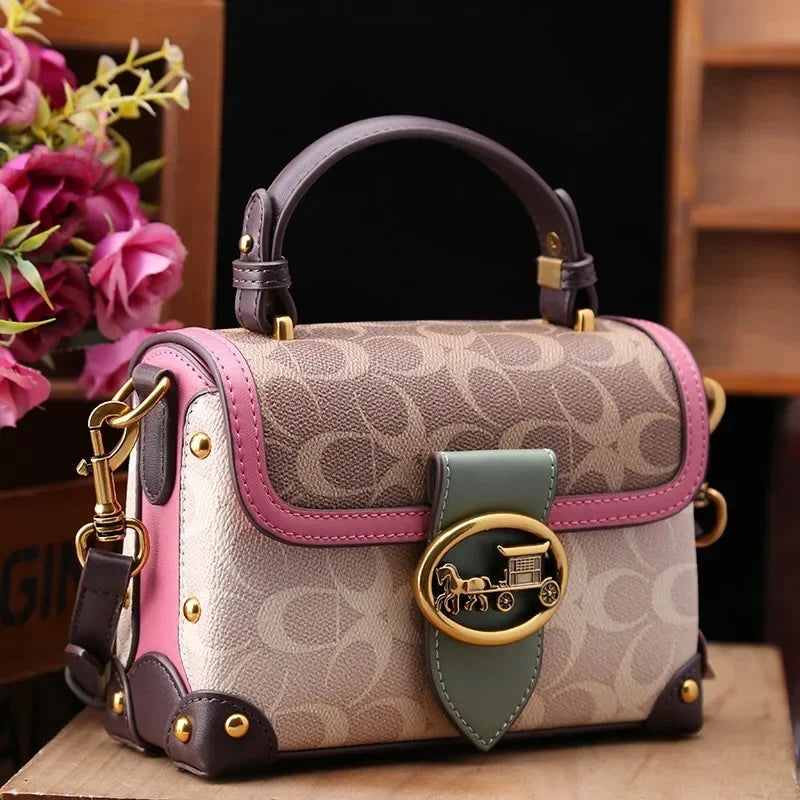 Small Square Bag for Women New Fashionable Handheld Small Bag Premium Single Shoulder Crossbody Bag