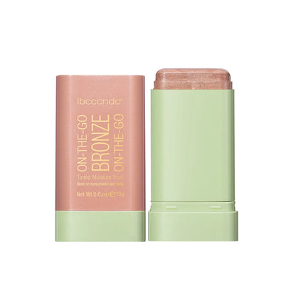 Rotating Contouring Stick Highlight Contouring And Brightening Shadow Stick, Flatness Contouring Stick Makeup Bronzer Stick（19g）