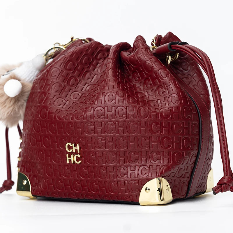 Crossbody High Quality Ladies Light Luxury Chain Bag Adjustable Brand Letter Print Cartoon Pendant Design Unique Popular