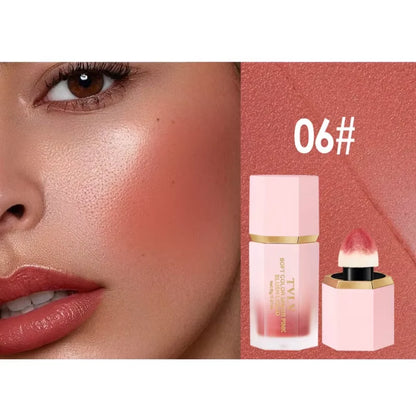 Matte Liquid Powder Blusher – Easy to Apply, Natural Rouge Finish