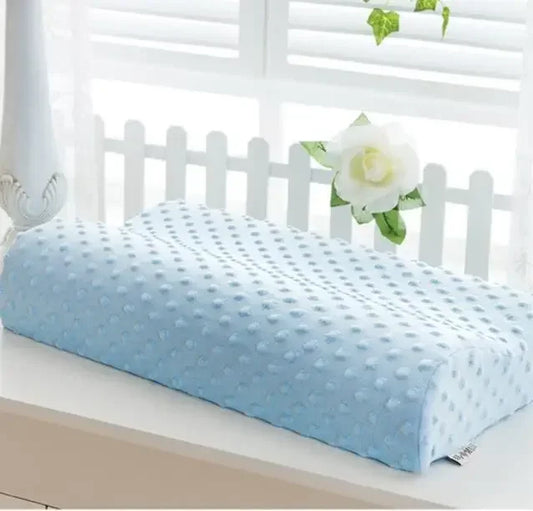 40x30cm Bamboo Fiber Slow Rebound Memory Foam Pillow | Orthopedic Neck Support & Health Care Pillow