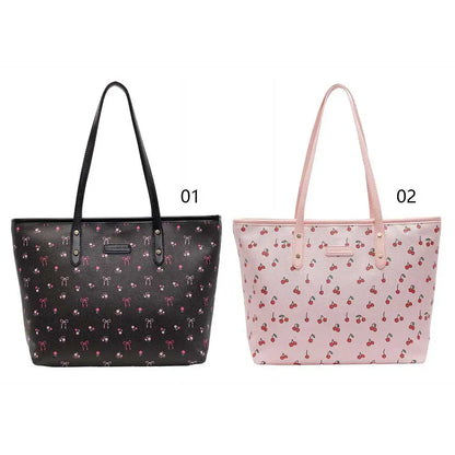 Women PU Simple Carrying Bag Large Capacity Trendy Tote Handbag Zipper Closure Stylish Shoulder Purse Soft Commuting Bag