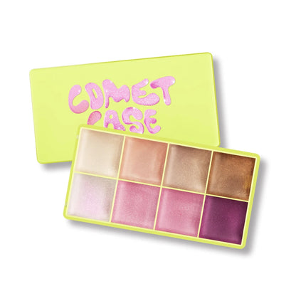 8 Colors Cream Highlighter Palette for Highlight, Blush&Contouring, Various Colors To Meet Various Makeup Needs Highlight Disc