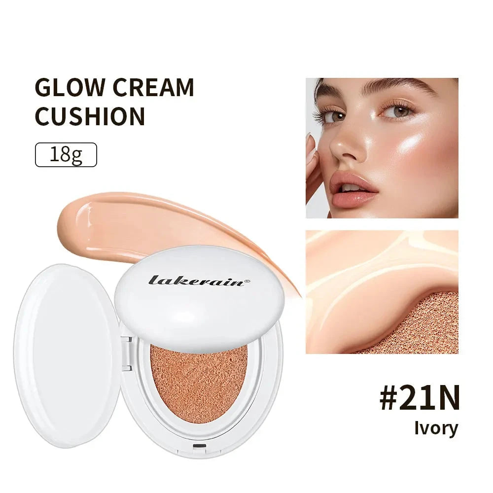 Semi-Matte CC Cream Cushion – Natural Concealer & Long-Lasting Foundation