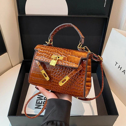 Ladies Messenger Bag Leather Handbags Shoulder Tote Fashionable Everyday Use