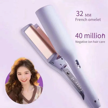Lcd Display Hair Styling Professional Wave Hair Curling Ceramic Irons 3 Barrel Electric Hair Curler