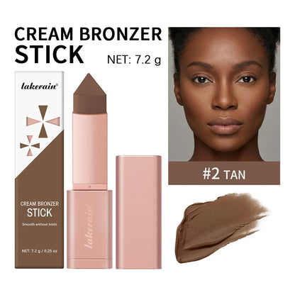 Cream Bronzer & Contour Stick 2-in-1 | Instant Depth