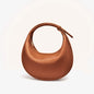 Women's dumpling bag, crossbody bag, shoulder bag, PU leather handbag, moon bag