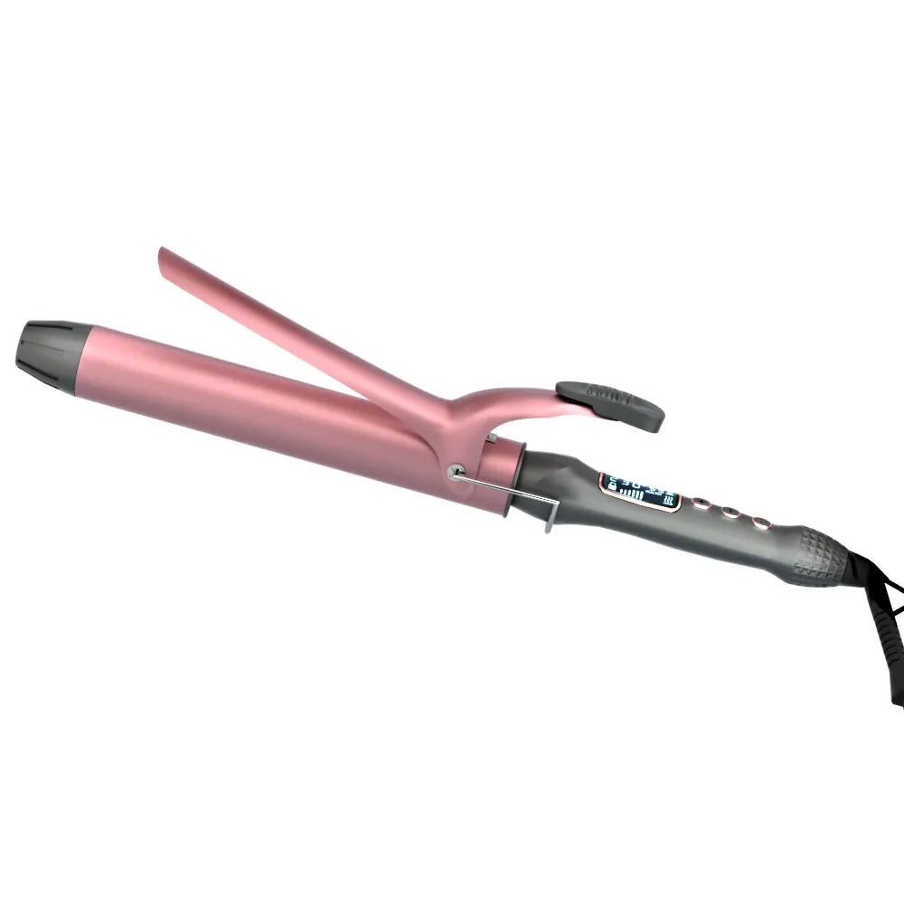 1pcs 19/25/32/38 MM Professional Hair Curler Wave Ceramic Coated Plate PTC Heater LCD Display Curling iron