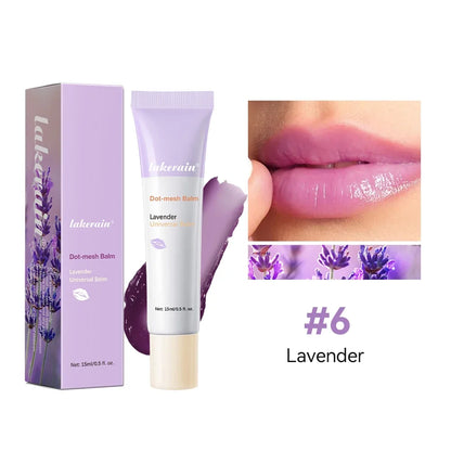 8 Scents Lip Balm Deep Moisturizing Coconut Strawberry Rose Plant Extract Gel Oil Lightening Lip Lines Nourishes Lip Care Makeup