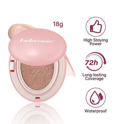 Semi-Matte CC Cream Cushion – Natural Concealer & Long-Lasting Foundation