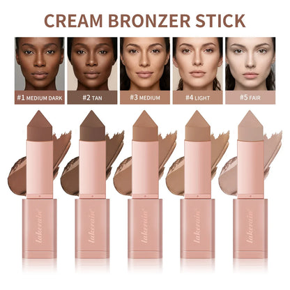 Cream Bronzer & Contour Stick 2-in-1 | Instant Depth