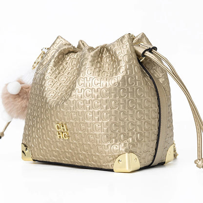 Crossbody High Quality Ladies Light Luxury Chain Bag Adjustable Brand Letter Print Cartoon Pendant Design Unique Popular