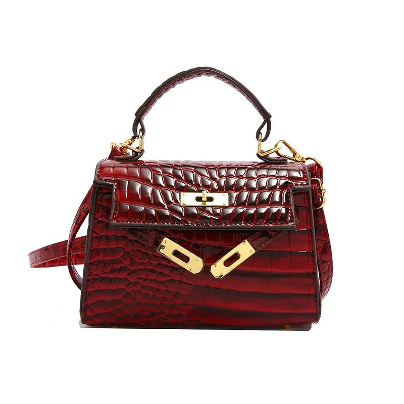 Ladies Messenger Bag Leather Handbags Shoulder Tote Fashionable Everyday Use