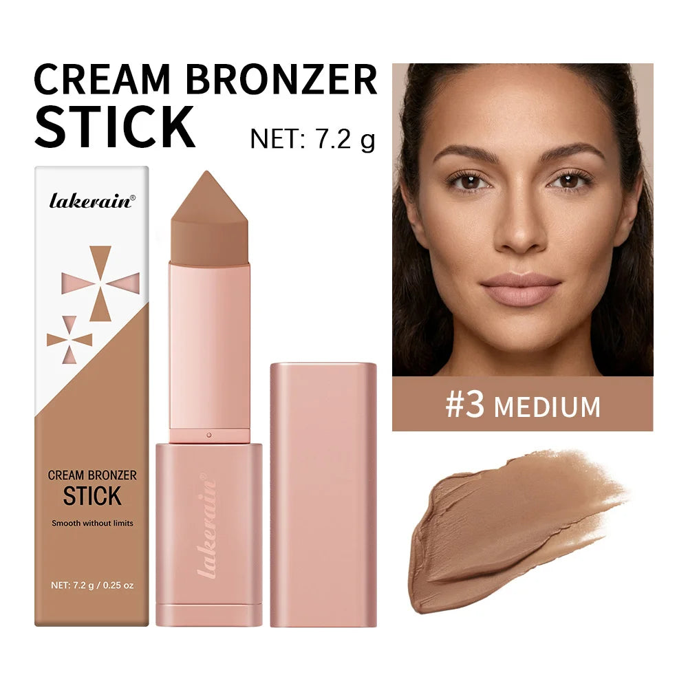 Cream Bronzer & Contour Stick 2-in-1 | Instant Depth