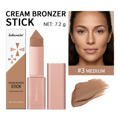 Cream Bronzer & Contour Stick 2-in-1 | Instant Depth