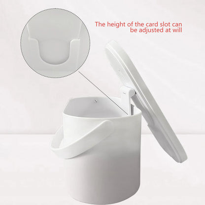 Portable LED Makeup Storage Box – Waterproof Travel Cosmetic Case with Mirror