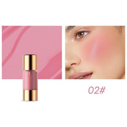 8 colors long-lasting Bottom press moisturizing easy makeup blush pencil solid creamy Liquid blusher