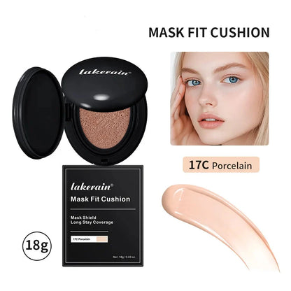 Semi-Matte CC Cream Cushion – Natural Concealer & Long-Lasting Foundation