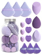 15-Piece Makeup Puff & Sponge Set – Loose Powder Puffs, Mini Makeup Eggs & Air Cushion Applicators