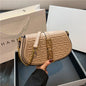 Leather Underarm Bag Women Gold-Tone Chain Crossbody Convertible Day-to-Evening Shoulder Purse Quiet Luxury Essential