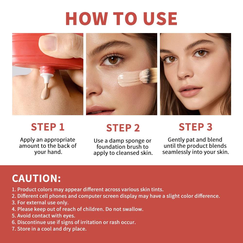 Glow Skin Tint Foundation – Long-Lasting, Buildable Coverage with Radiant Finish