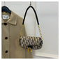 Contrast Saddle Crossbody Bag – Women's Chain Shoulder Handbag