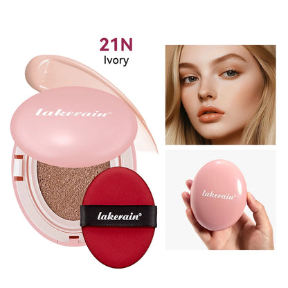 Semi-Matte CC Cream Cushion – Natural Concealer & Long-Lasting Foundation