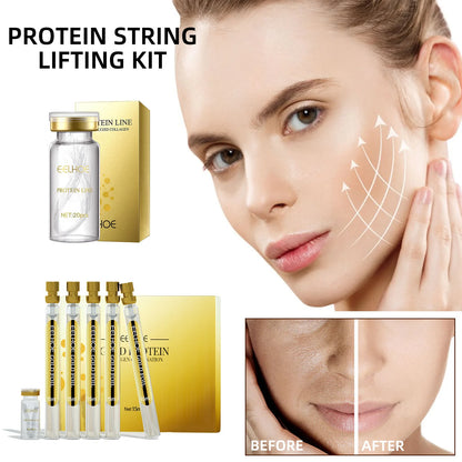 Collagen Thread Instant Lifting Wrinkle Remover Soluble Protein Thread Serum Set Absorbable Face Filler Anti-aging Skin Care New