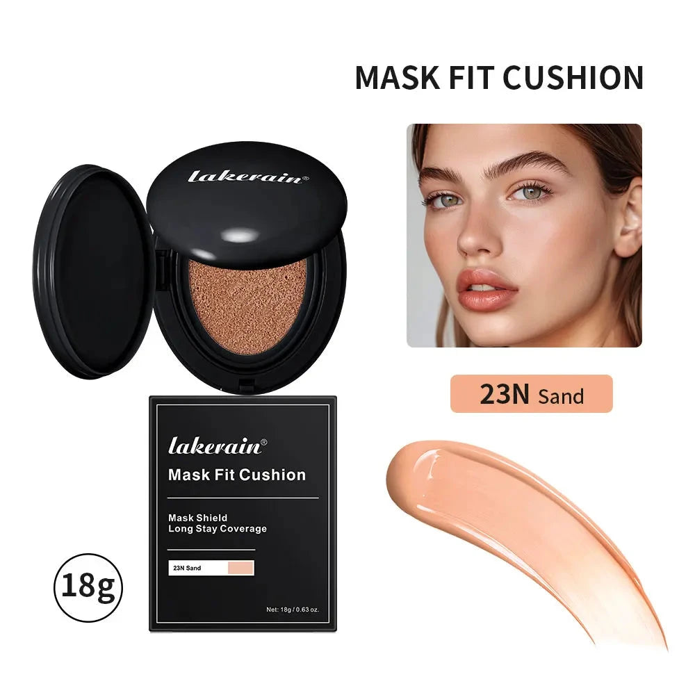 Semi-Matte CC Cream Cushion – Natural Concealer & Long-Lasting Foundation