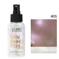 Body highlight spray, quick-drying and non-sticky, liquid glitter highlighter, long-lasting gloss