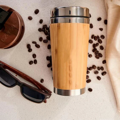 Eco-Friendly Bamboo Coffee Cup