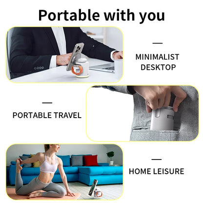 Qi2 Wireless Charger 3-in-1 Fast Charging Station Stand Folding Holder for iPhone16 15 14 ProMax Airpods Apple Watch