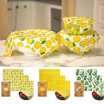 Organic Beeswax Food Wrap Set