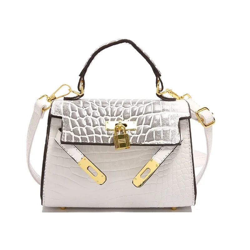 Ladies Messenger Bag Leather Handbags Shoulder Tote Fashionable Everyday Use