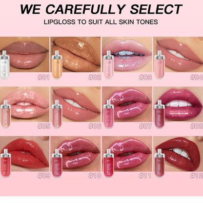 Mirror Fine Flash Liquid Lipstick – Pearlescent, Waterproof, Non-Stick, Long-Lasting Glossy Shine