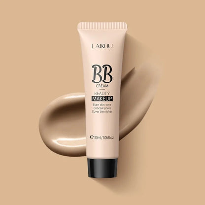BB Cream Liquid Foundation – Brightening, Hydrating & Pore-Blurring Makeup Base ✨