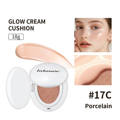 Semi-Matte CC Cream Cushion – Natural Concealer & Long-Lasting Foundation