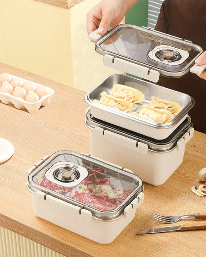 Visible Cover Airtight Containers for Food Special Freezer Box for Refrigerator Fridge Storage Container Sealed Dumpling Box