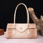 Multicolor Crocodile Pattern Fashion Handheld Stick Bag Large Capacity One Shoulder Underarm Bag Women's Luxury Handbag