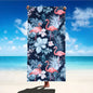 Print Sea Beach Towel Quick-Dry Washable Beach Towels Sandproof Portable Beach Towels  For Travel Swimming Camping Beach