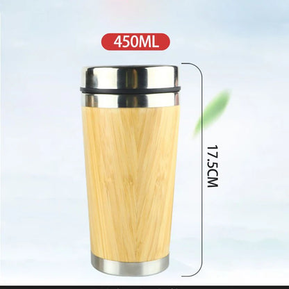 Eco-Friendly Bamboo Coffee Cup