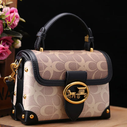 Small Square Bag for Women New Fashionable Handheld Small Bag Premium Single Shoulder Crossbody Bag