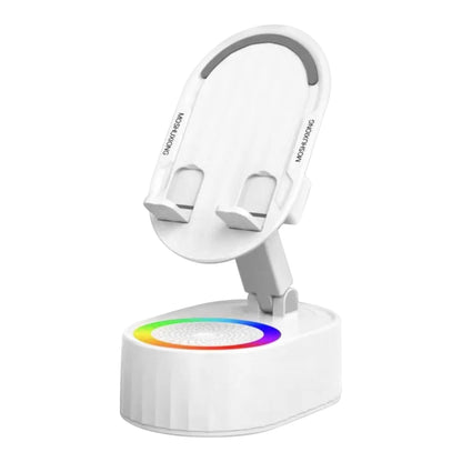 Cellphone Stand with Powerbank Bluetooth-Compatible Speaker Multi-Function Induction Phone Bracket