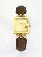 Ladies' square belt watch, simple and fashionable quartz watch, waterproof and luminous