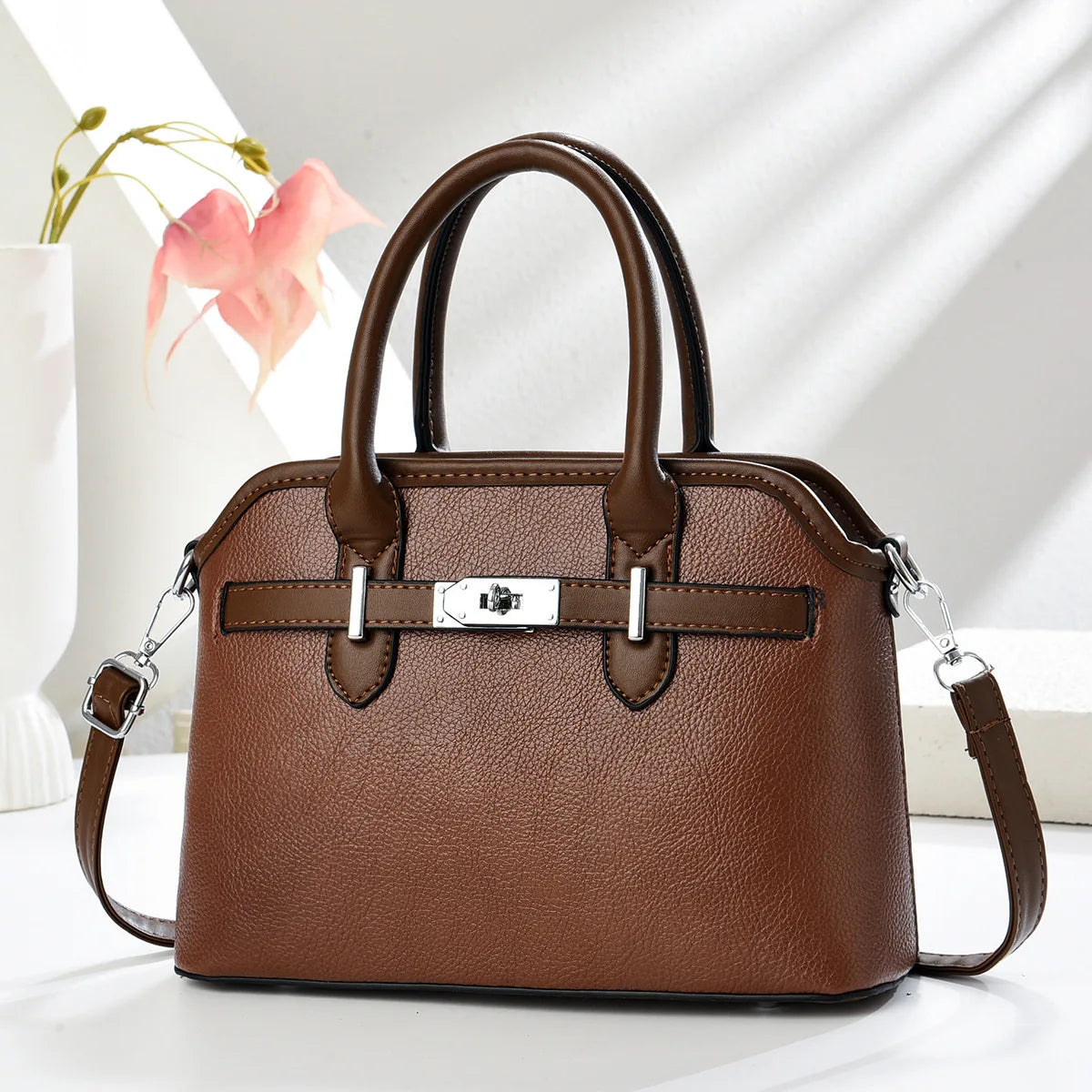 Simple Shell Fashion Womens Handbags Versatile Trendy Single Shoulder Crossbody Laptop Bag For Women