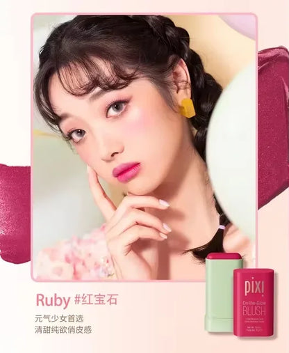 Cheek 3-in-1 Lip Tinted Moistured Blush Stick Silky Brighten Blush Cream Blusher Cosmetics Tubes Matte Contour Cosmetics New